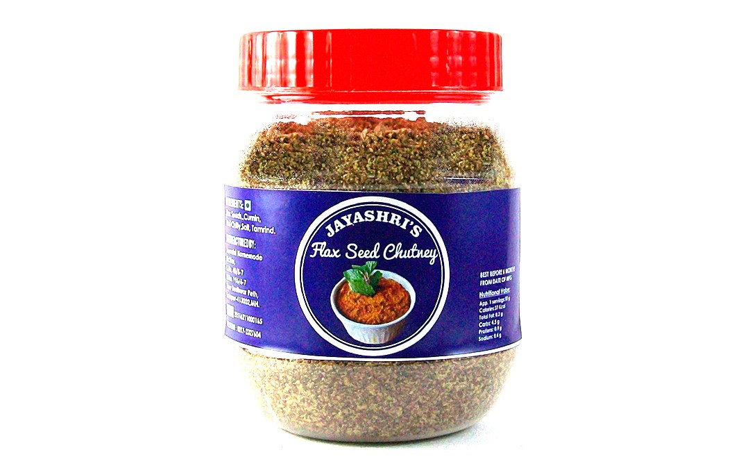Jayashri's Flax Seed Chutney Plastic Jar 250 grams Reviews
